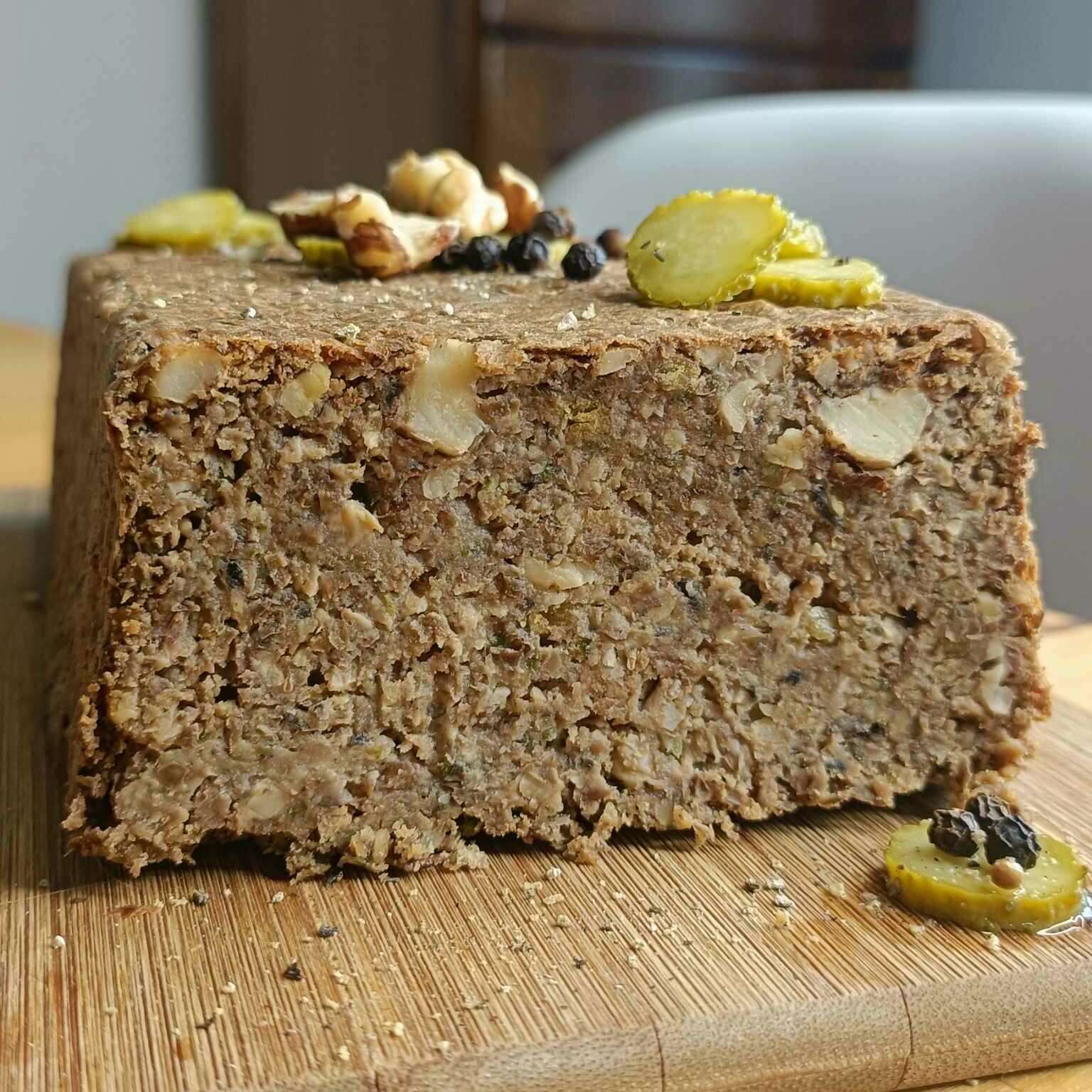 Pâté de lentilles et champignons